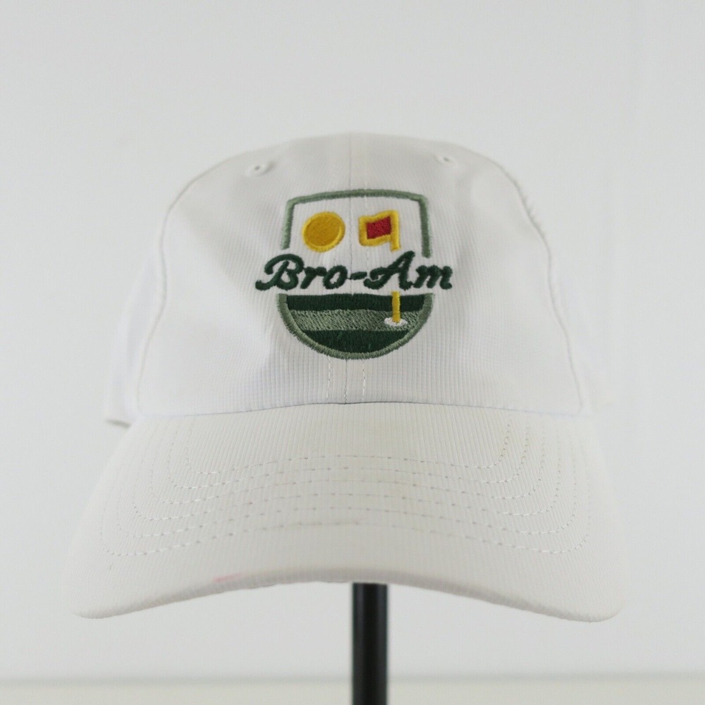 BRO-AM Mizzen + Main Imperial Golf‎ Performance Hat Cap White Strapback